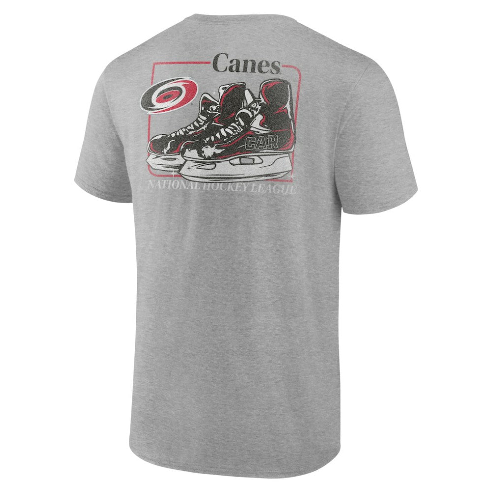 Carolina Hurricanes Glory Skates T-Shirt - Heather Gray - NHL
