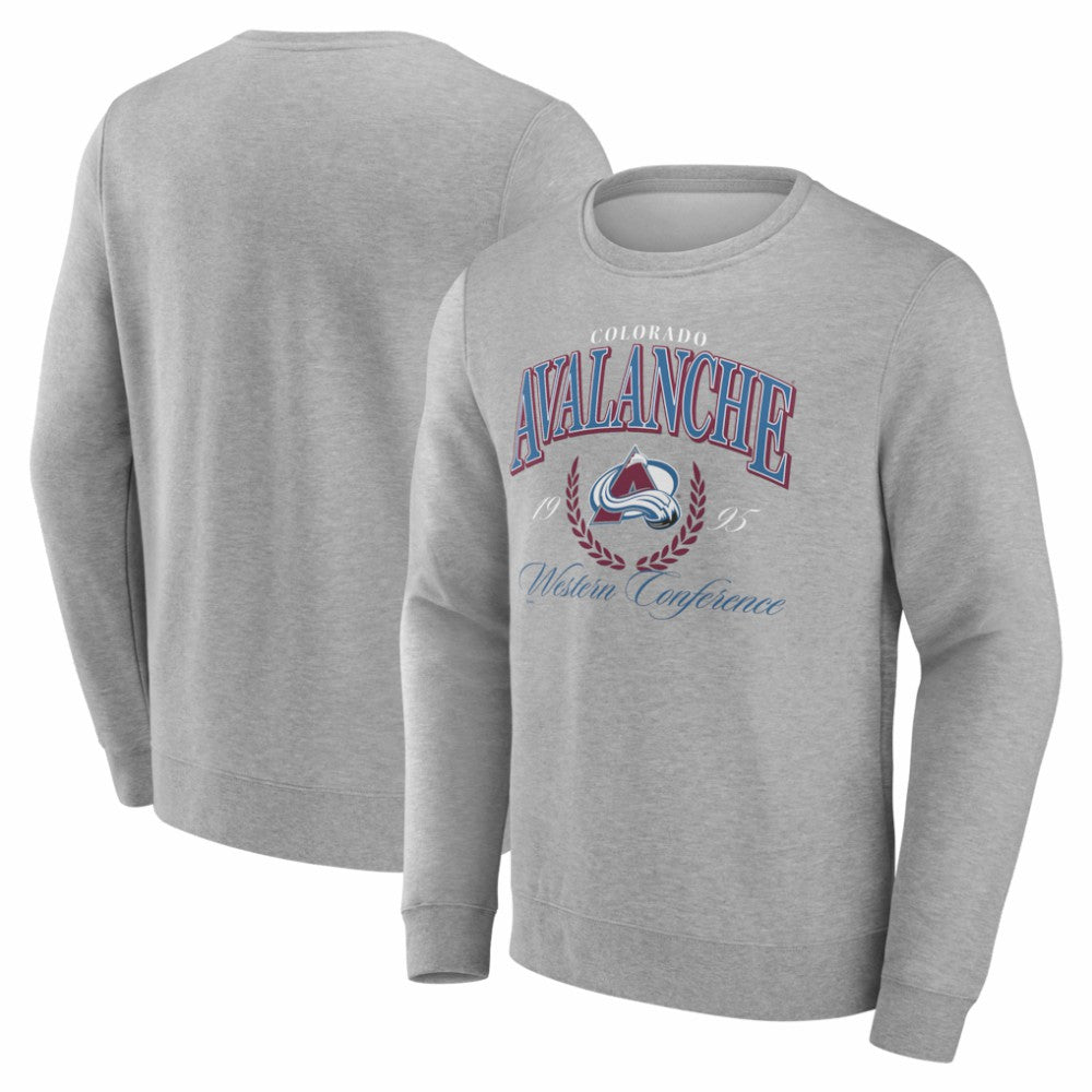 Colorado Avalanche Reign Supreme Pullover Sweatshirt - Gray - NHL