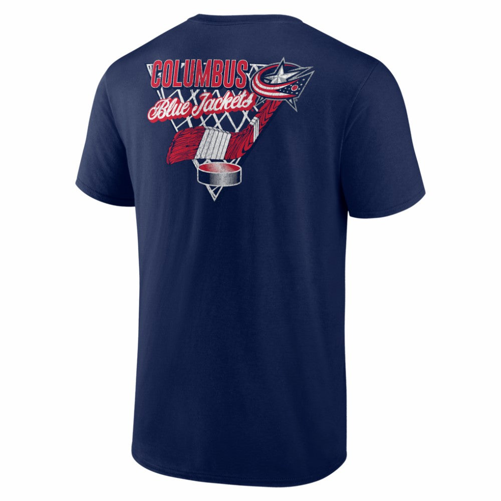 Columbus Blue Jackets Net Slap T-Shirt - Navy - NHL