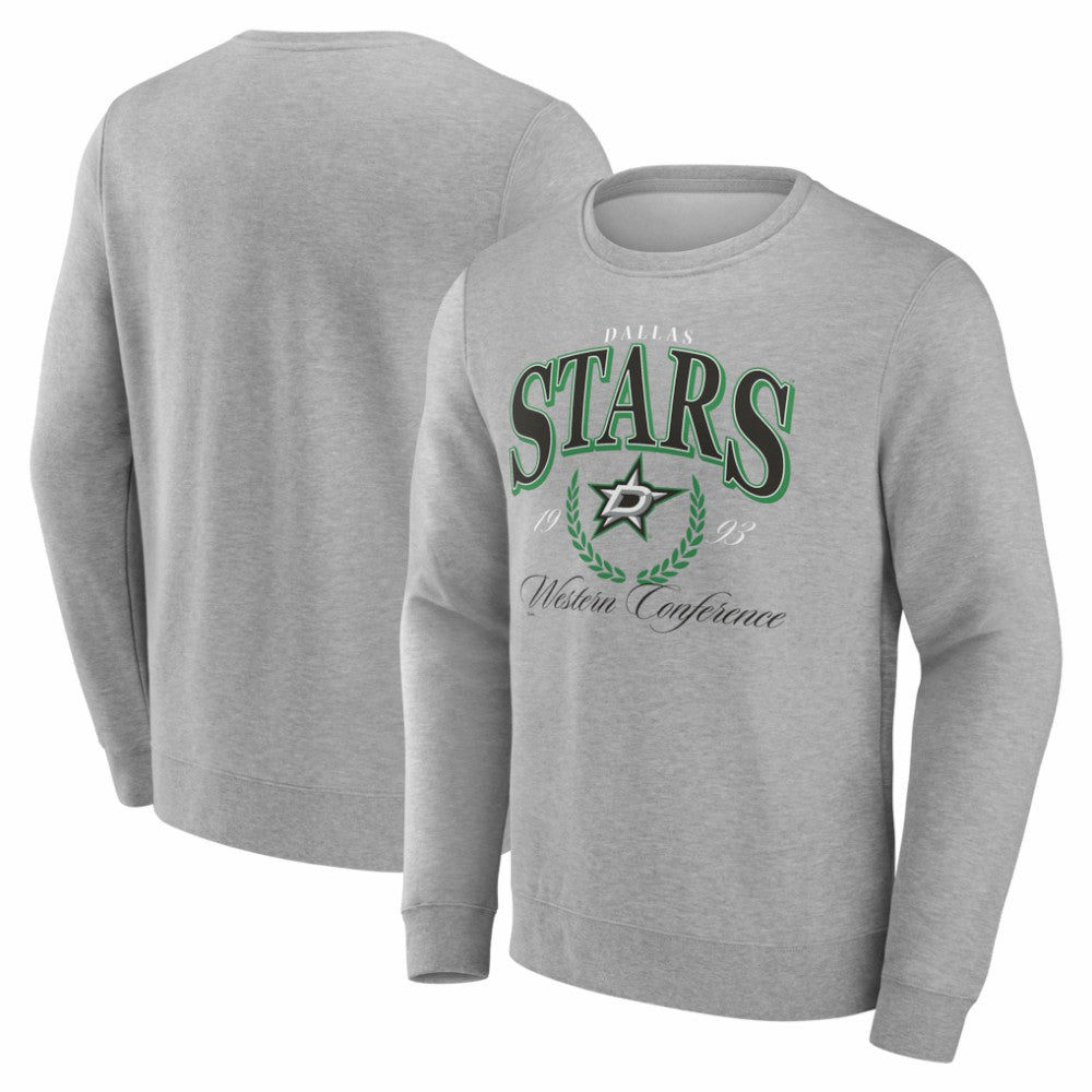 Dallas Stars Reign Supreme Pullover Sweatshirt - Gray - NHL