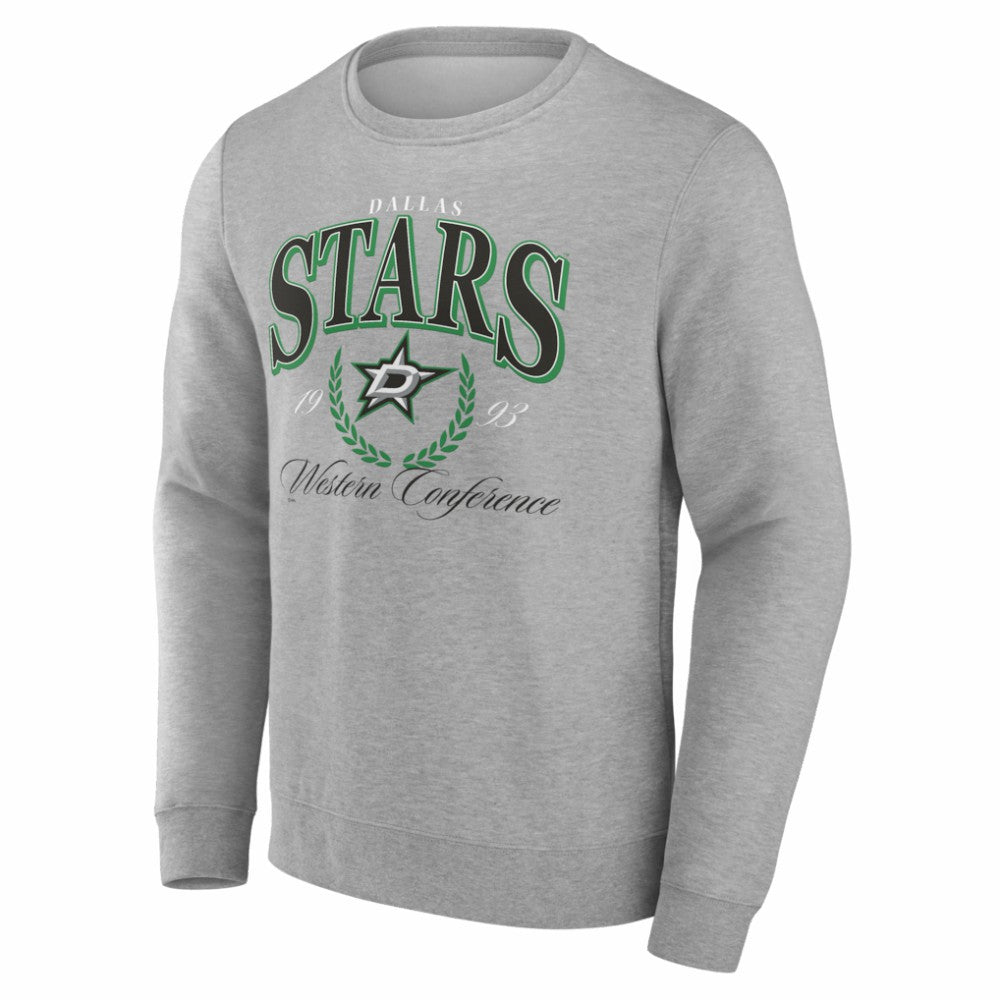 Dallas Stars Reign Supreme Pullover Sweatshirt - Gray - NHL