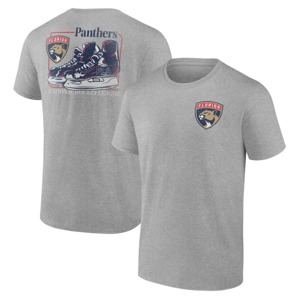 Florida Panthers Glory Skates T-Shirt - Heather Gray - NHL