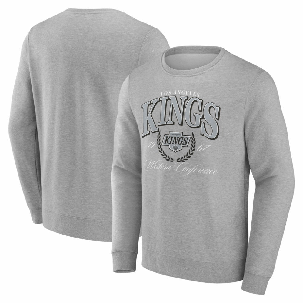 Los Angeles Kings Reign Supreme Pullover Sweatshirt - Gray - NHL