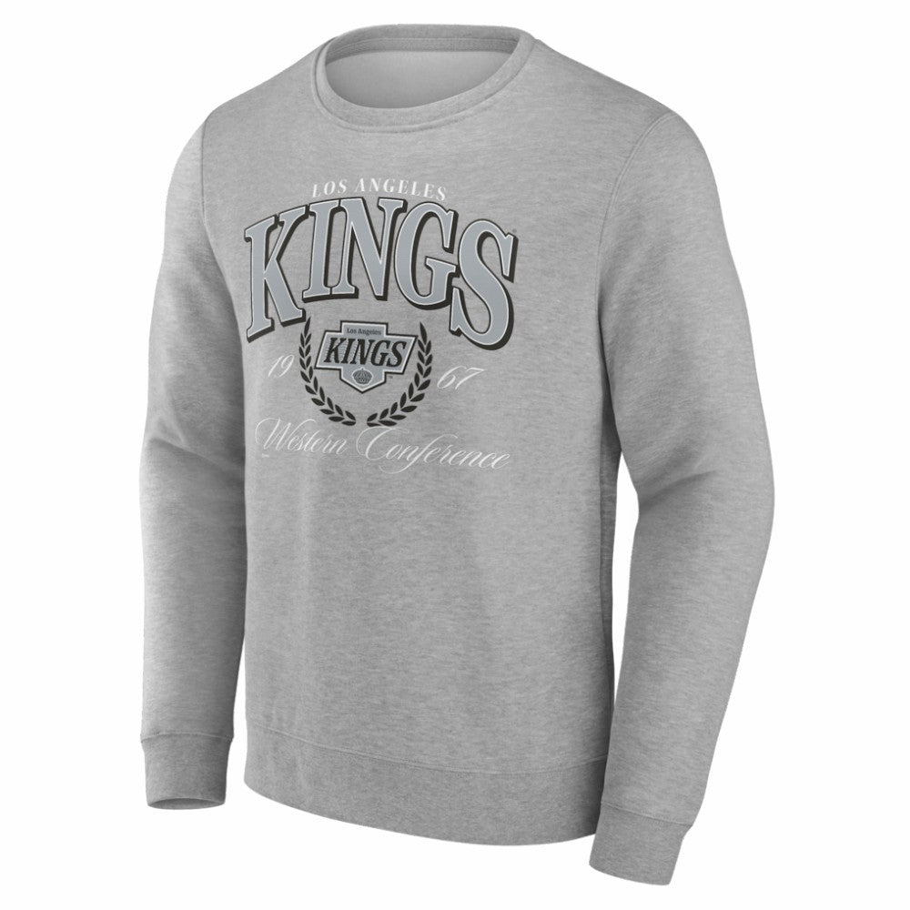 Los Angeles Kings Reign Supreme Pullover Sweatshirt - Gray - NHL