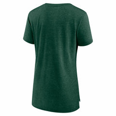 Minnesota Wild Women's Reign Supreme Tri-Blend T-Shirt - Green - NHL