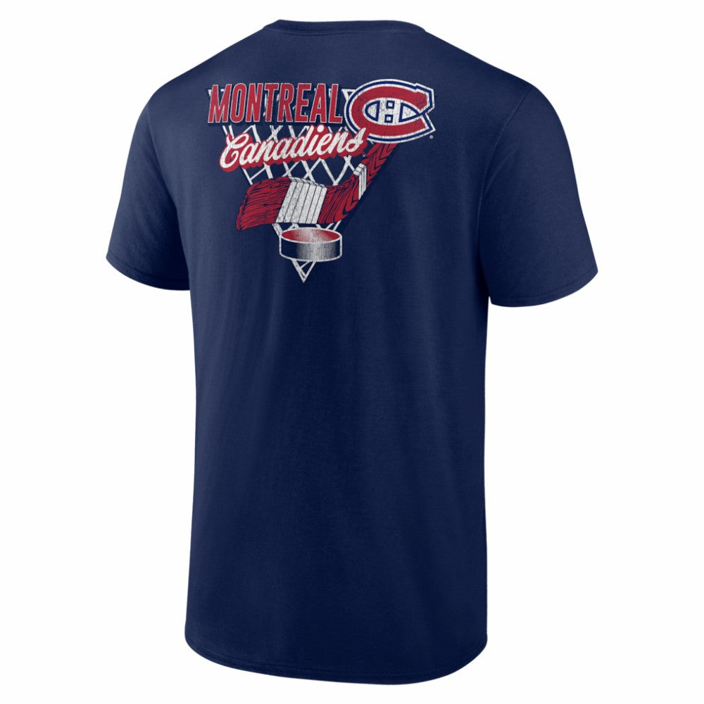 Montreal Canadiens Net Slap T-Shirt - Navy - NHL