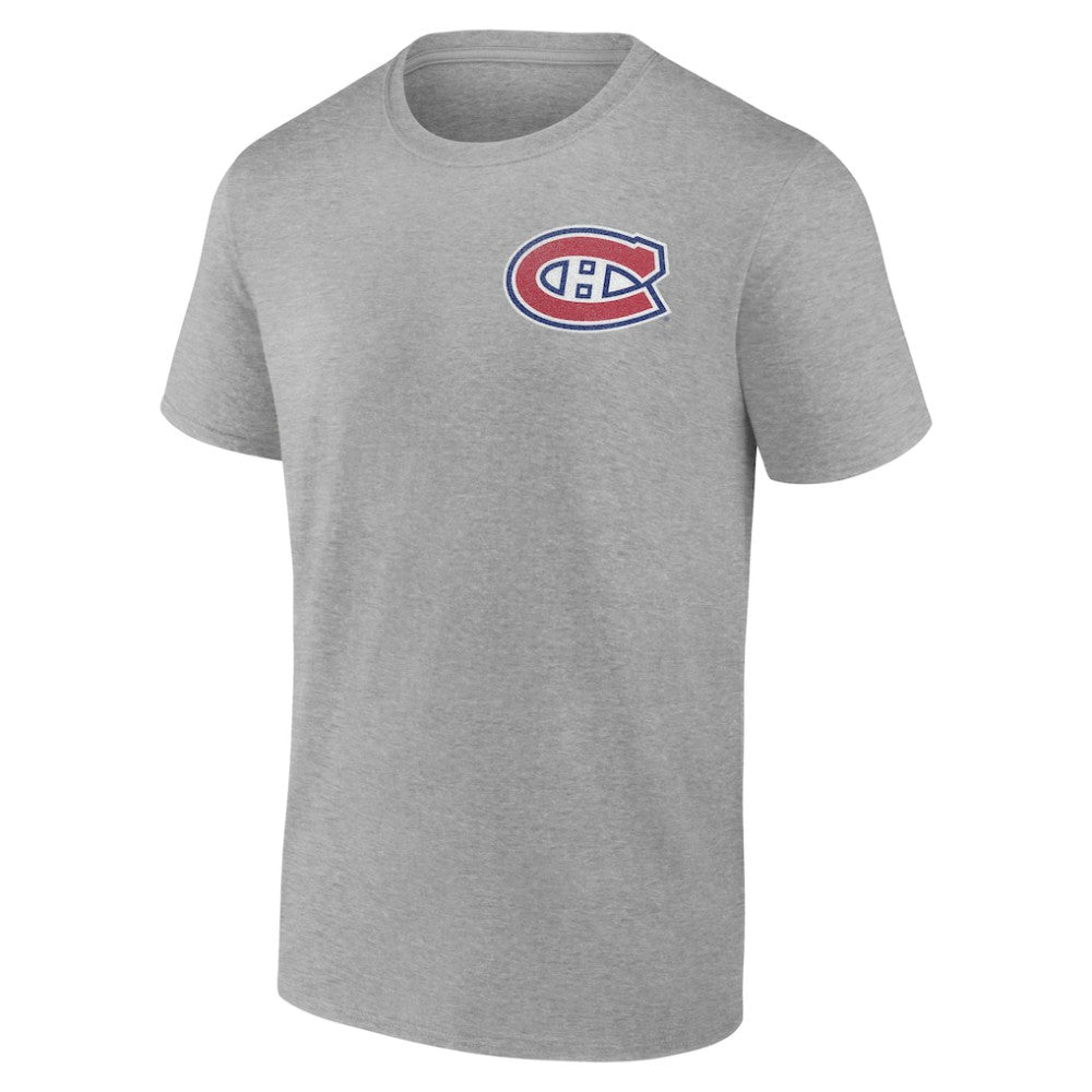 Montreal Canadiens Glory Skates T-Shirt - Heather Gray - NHL