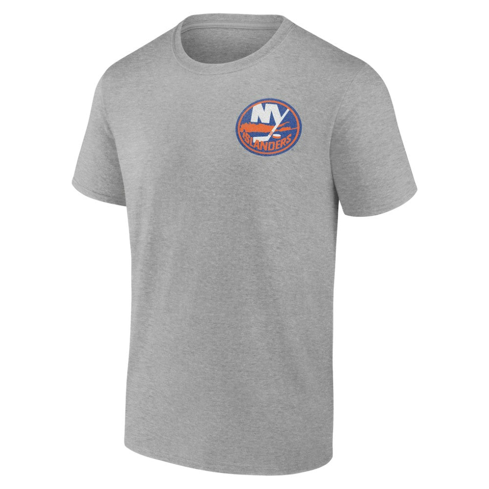 New York Islanders Glory Skates T-Shirt - Heather Gray - NHL