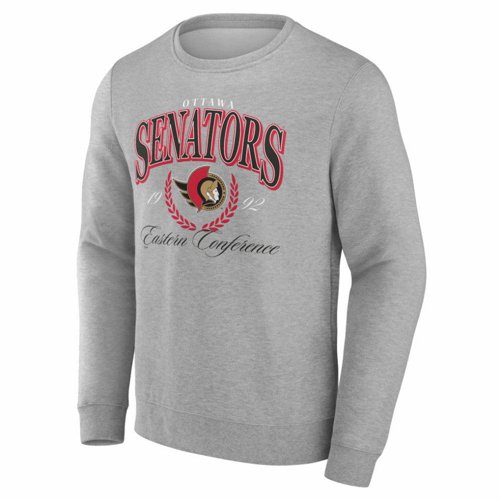 Ottawa Senators Reign Supreme Pullover Sweatshirt - Gray - NHL