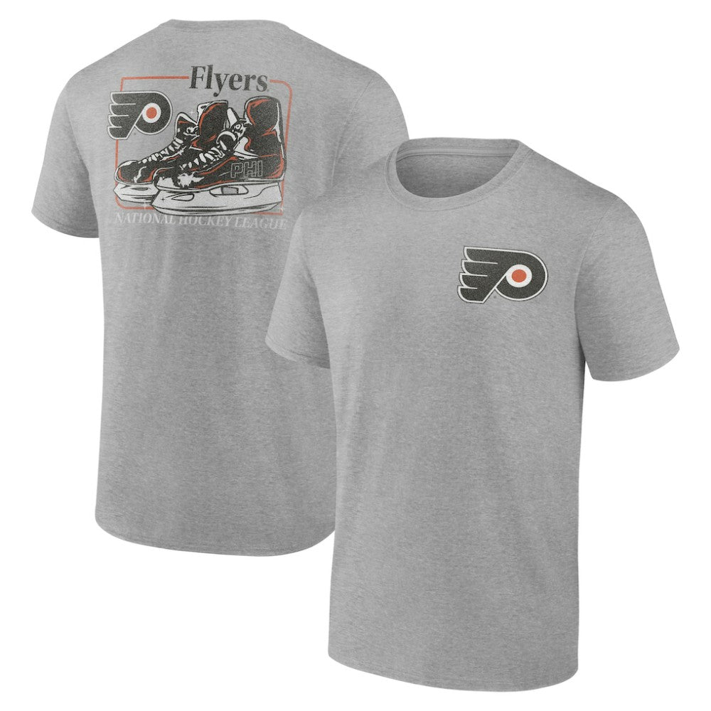 Philadelphia Flyers Glory Skates T-Shirt - Heather Gray - NHL