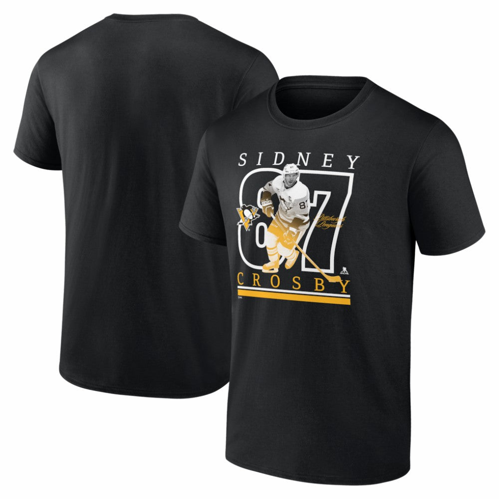 Sidney Crosby Pittsburgh Penguins Player Show T-Shirt - Black - NHL