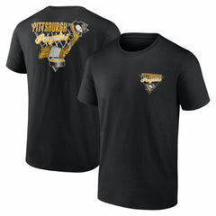 Pittsburgh Penguins Net Slap T-Shirt - Black - NHL