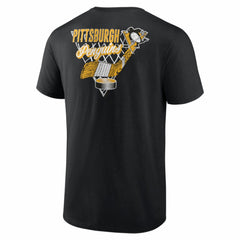 Pittsburgh Penguins Net Slap T-Shirt - Black - NHL