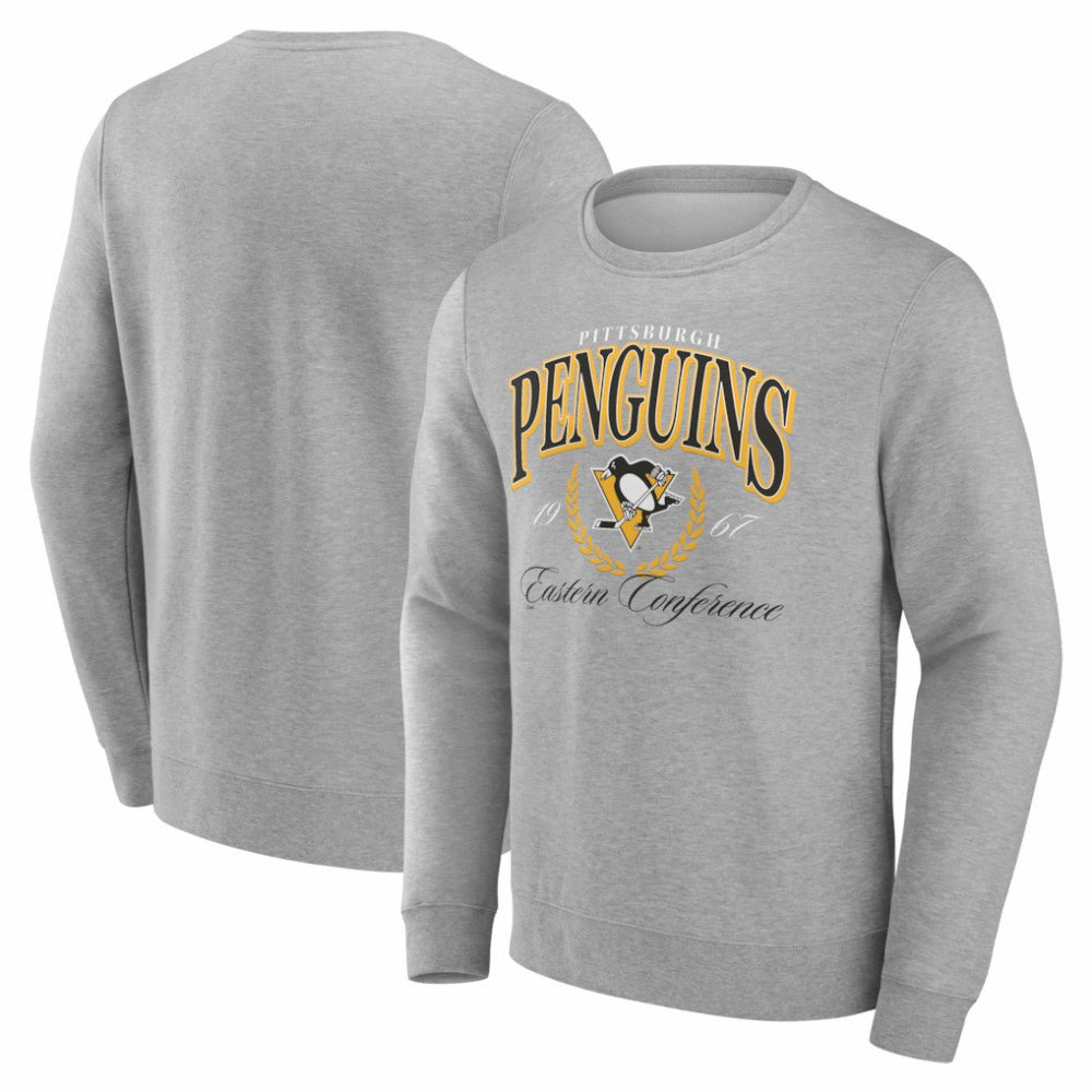 Pittsburgh Penguins Reign Supreme Pullover Sweatshirt - Gray - NHL