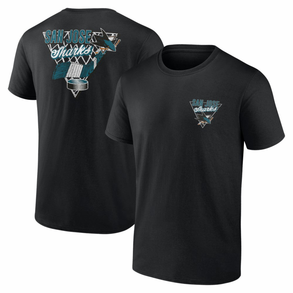 San Jose Sharks Net Slap T-Shirt - Black - NHL