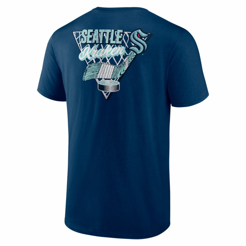 Seattle Kraken Net Slap T-Shirt - Deep Sea Blue - NHL