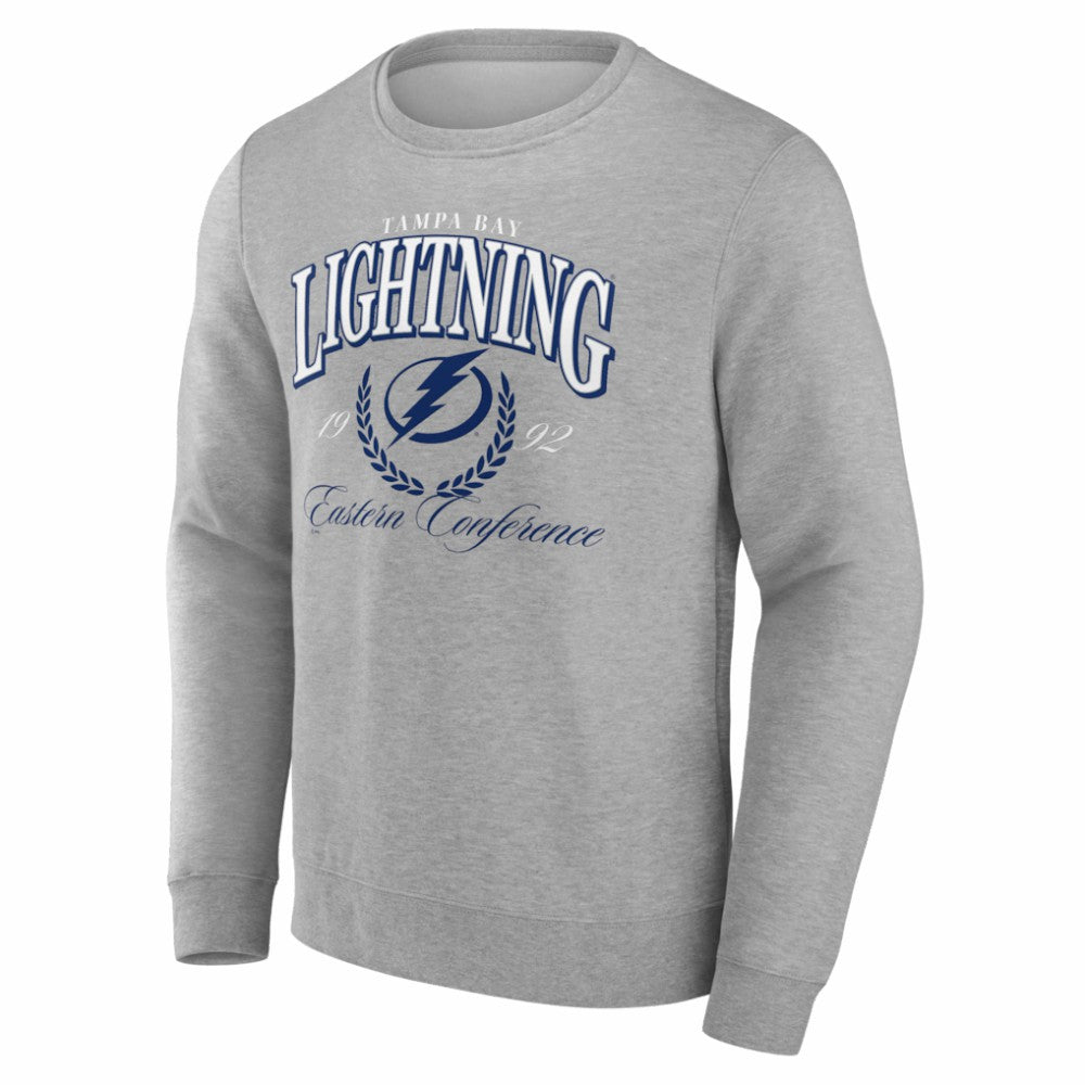 Tampa Bay Lightning Reign Supreme Pullover Sweatshirt - Gray - NHL