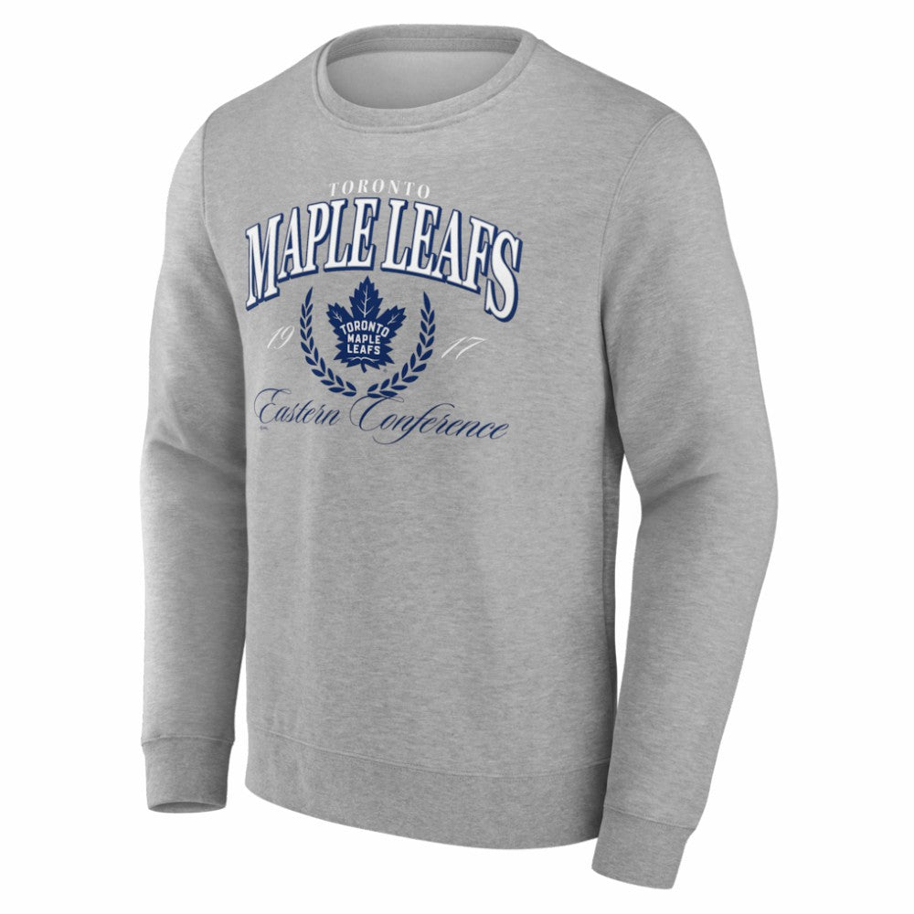 Toronto Maple Leafs Reign Supreme Pullover Sweatshirt - Gray - NHL