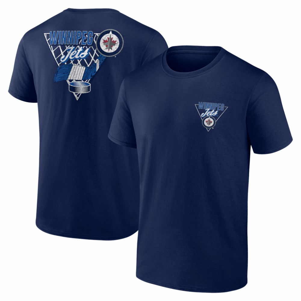Winnipeg Jets Net Slap T-Shirt - Navy - NHL