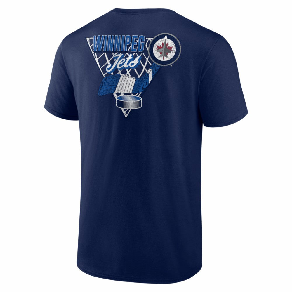 Winnipeg Jets Net Slap T-Shirt - Navy - NHL