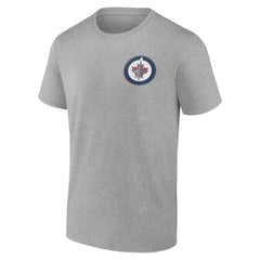 Winnipeg Jets Glory Skates T-Shirt - Heather Gray - NHL