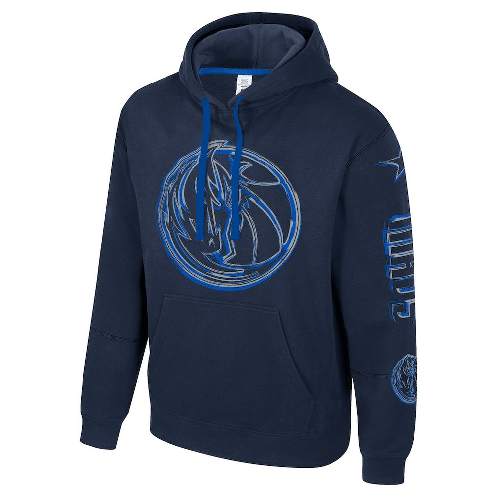 Dallas Mavericks Stadium Essentials Unisex Elementized Pullover Hoodie Navy - NBA