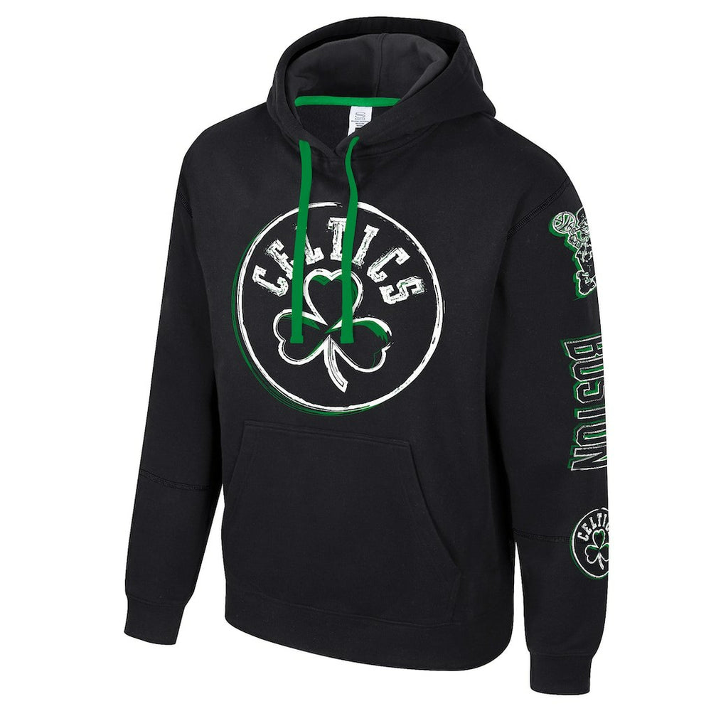 Boston Celtics Stadium Essentials Unisex Elementized Pullover Hoodie Black - NBA