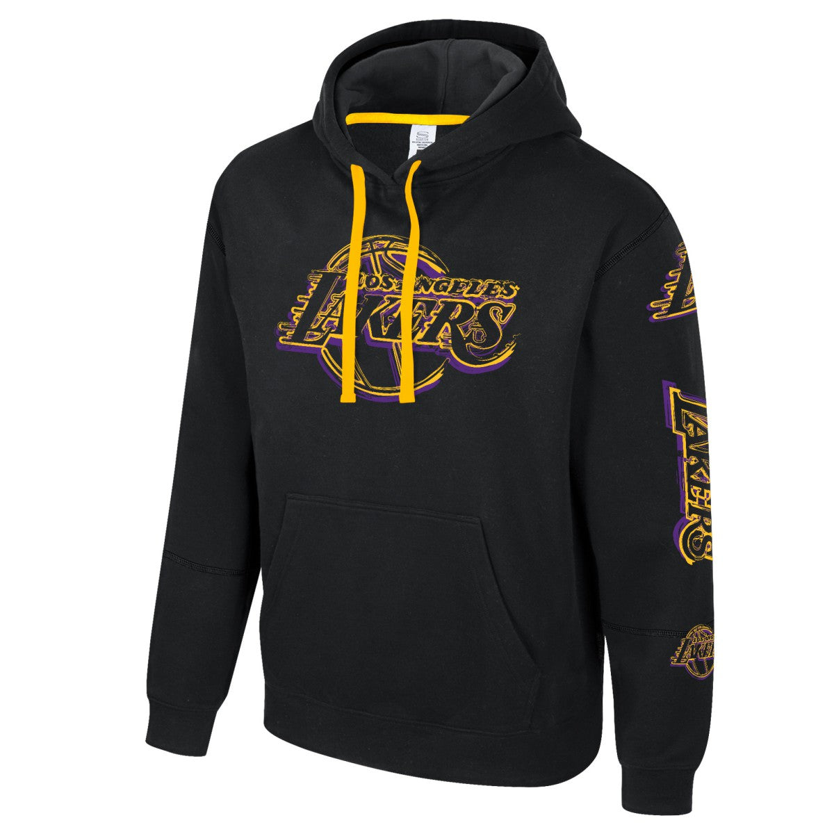 Los Angeles Lakers Stadium Essentials Unisex Elementized Pullover Hoodie Black - NBA