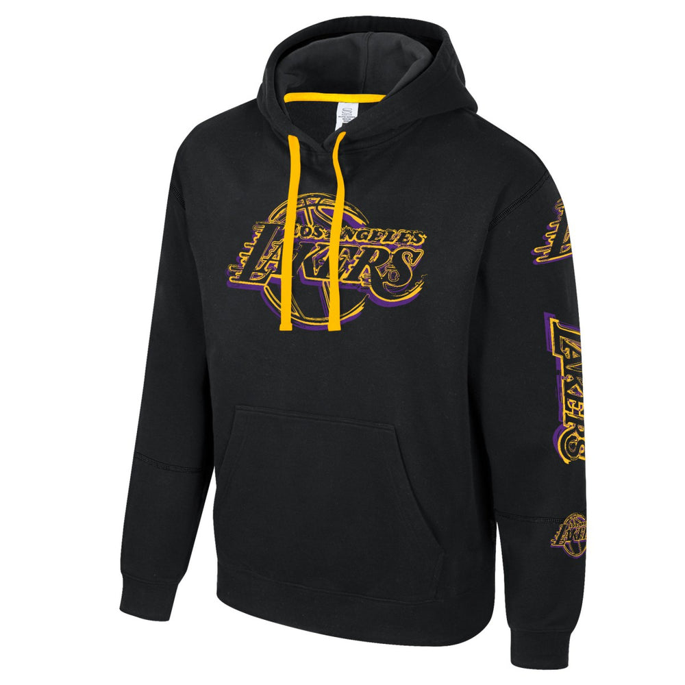 Los Angeles Lakers Stadium Essentials Unisex Elementized Pullover Hoodie Black - NBA