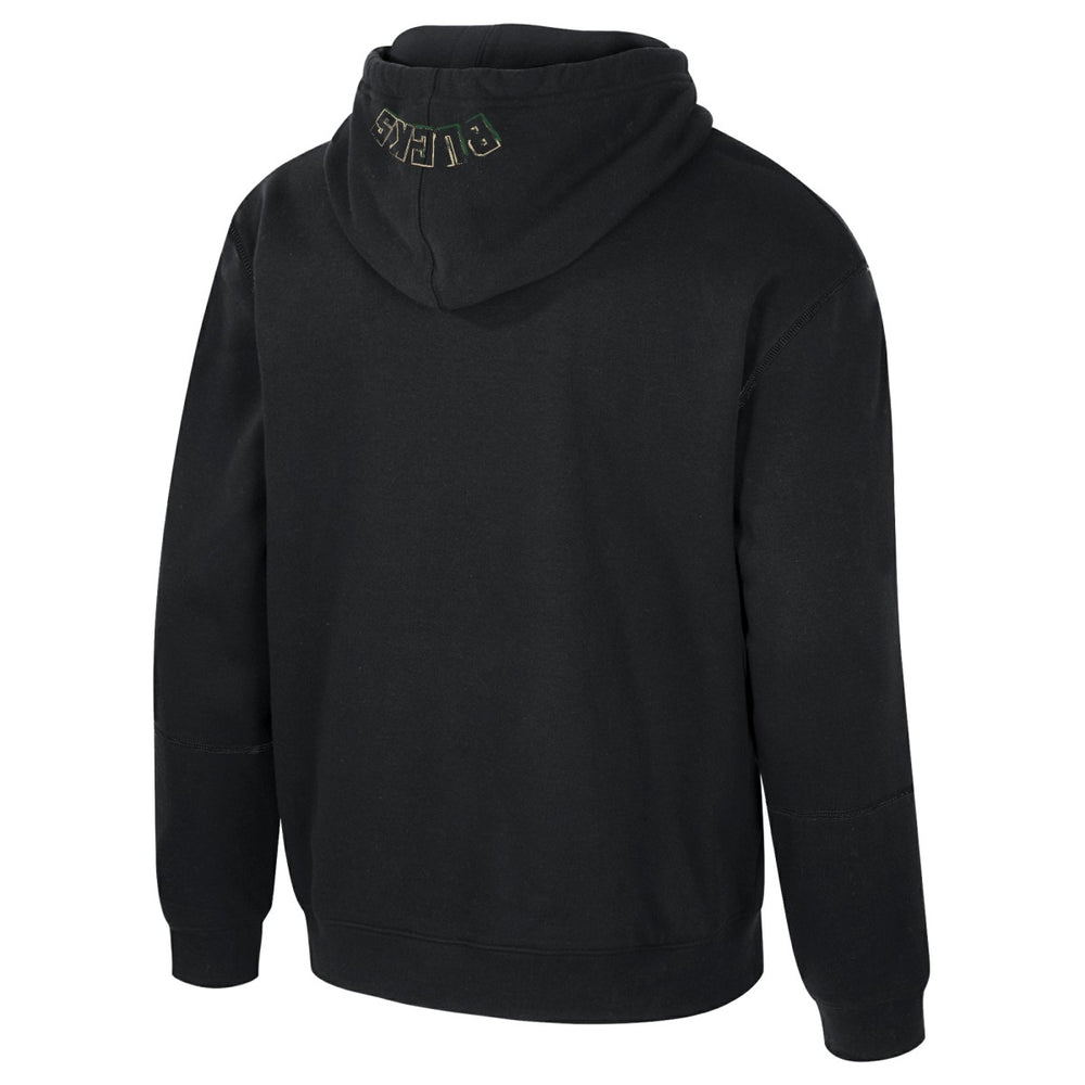 Milwaukee Bucks Stadium Essentials Unisex Elementized Pullover Hoodie Black - NBA