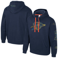 Oklahoma City Thunder Stadium Essentials Unisex Elementized Pullover Hoodie Navy - NBA