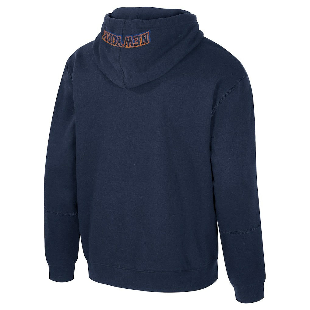 New York Knicks Stadium Essentials Unisex Elementized Pullover Hoodie Navy - NBA