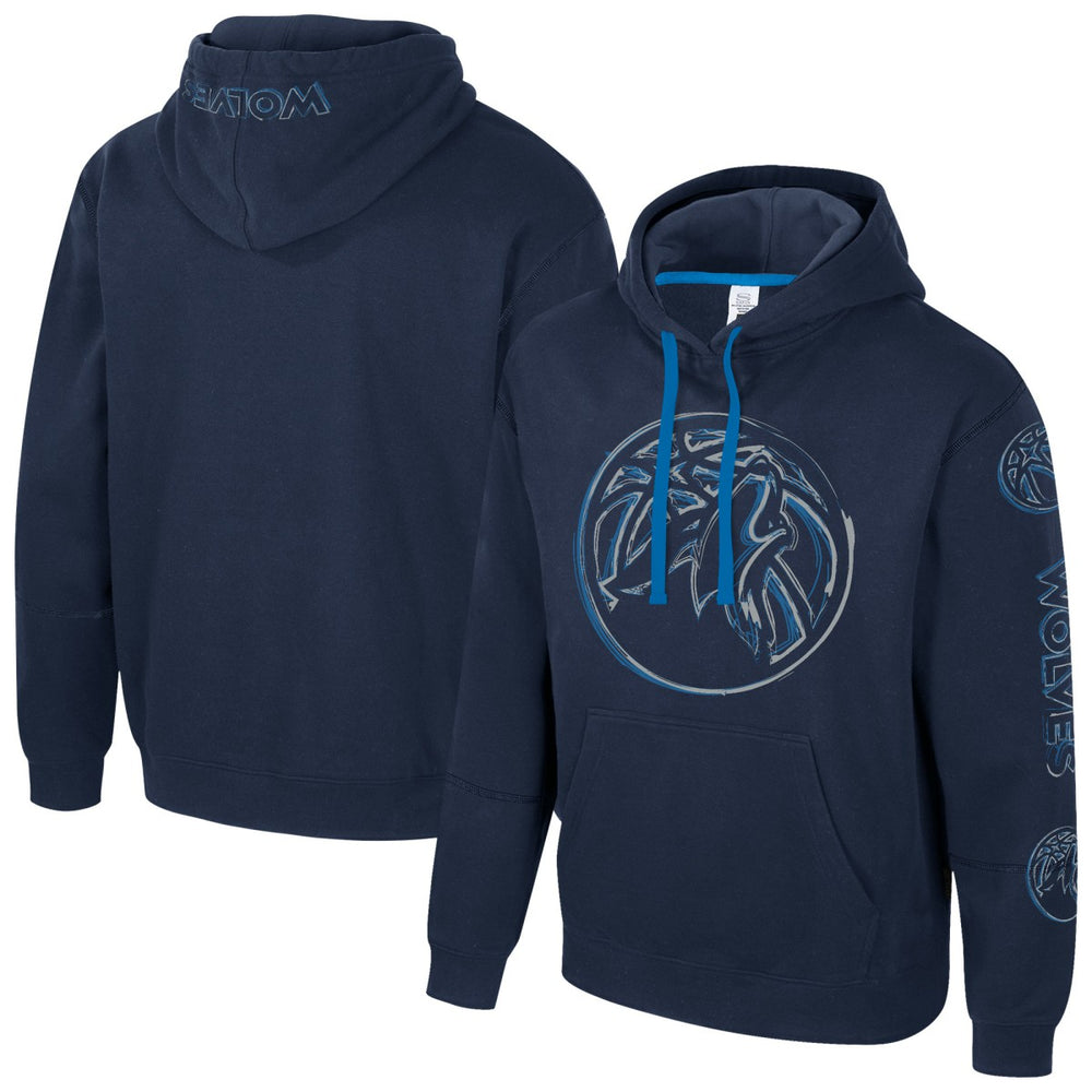 Minnesota Timberwolves Stadium Essentials Unisex Elementized Pullover Hoodie Navy - NBA
