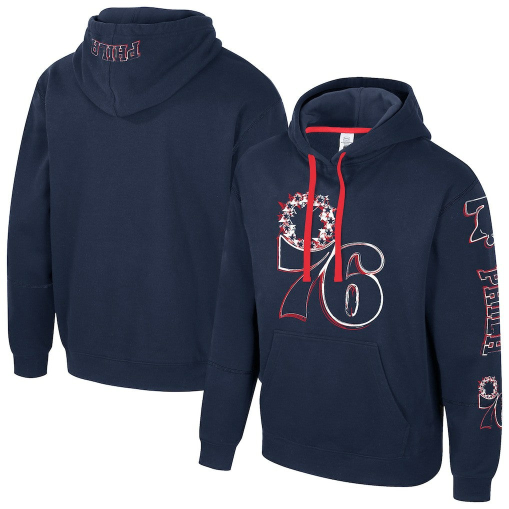 Philadelphia 76ers Stadium Essentials Unisex Elementized Pullover Hoodie Navy - NBA