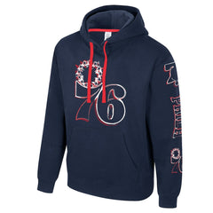 Philadelphia 76ers Stadium Essentials Unisex Elementized Pullover Hoodie Navy - NBA