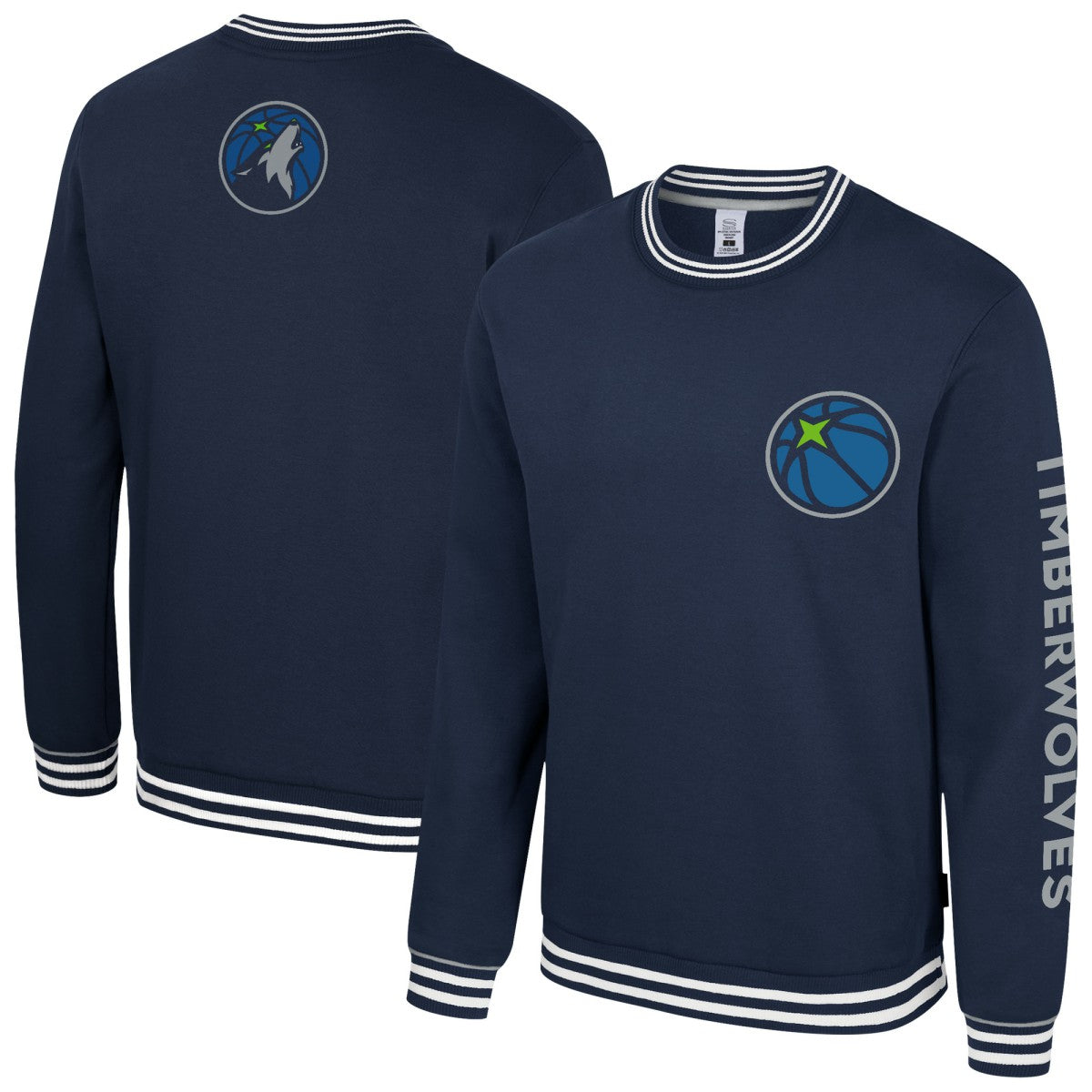 Minnesota Timberwolves Stadium Essentials Unisex Half-Time 2 Pullover Sweatshirt Navy - NBA