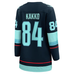 Kaapo Kakko Seattle Kraken Fanatics Women's Home Breakaway Player Jersey - Deep Sea Blue - NHL