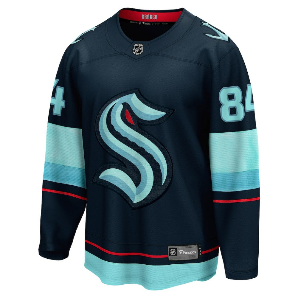 Kaapo Kakko Seattle Kraken Fanatics Home Breakaway Player Jersey - Deep Sea Blue - NHL