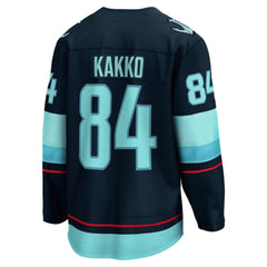 Kaapo Kakko Seattle Kraken Fanatics Home Breakaway Player Jersey - Deep Sea Blue - NHL