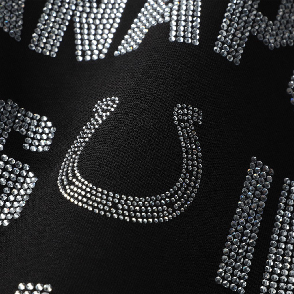 Indianapolis Colts Gameday Couture Women's Oversized Hype Era Rhinestone Text Sweatshirt Black | NFL