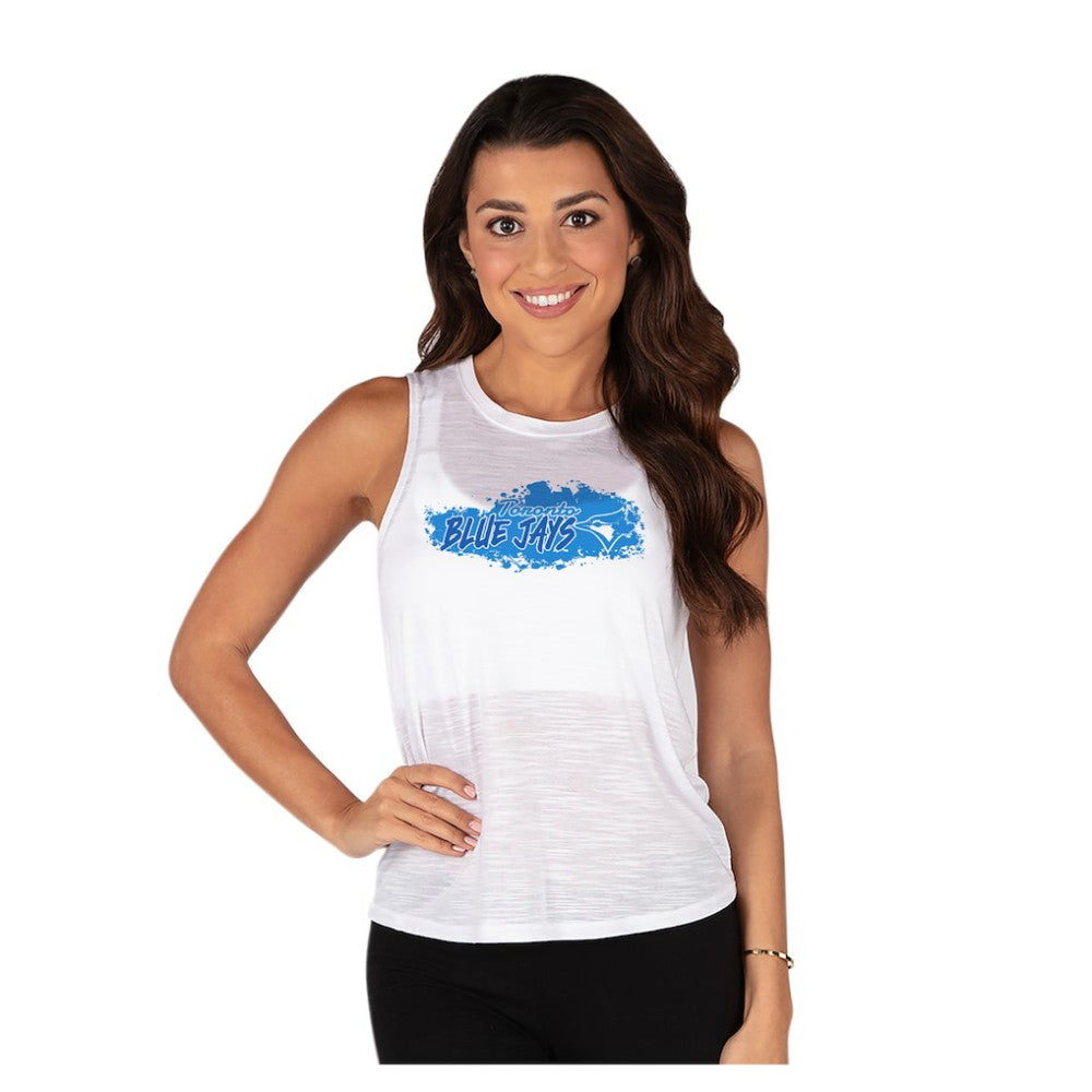 Toronto Blue Jays Concepts Sport Women's Infuse Slub Tank Top - MLB