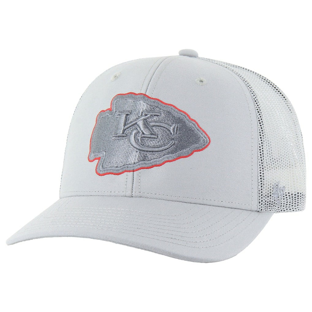 Kansas City Chiefs '47 Trucker Adjustable Hat Gray | 47 brand