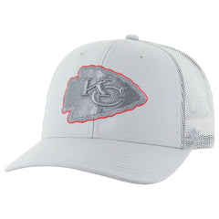 Kansas City Chiefs '47 Trucker Adjustable Hat Gray | 47 brand