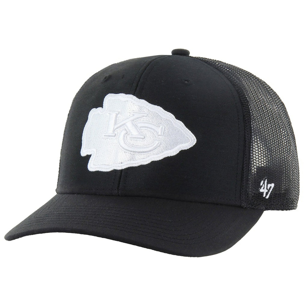 Kansas City Chiefs '47 Trucker Adjustable Hat Black | 47 brand