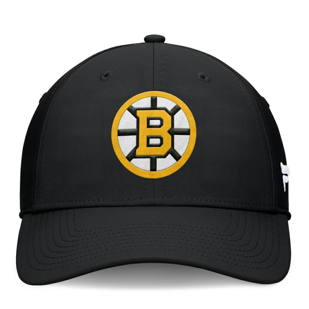 Boston Bruins Fanatics Primary Logo Flex Hat - Black - NHL