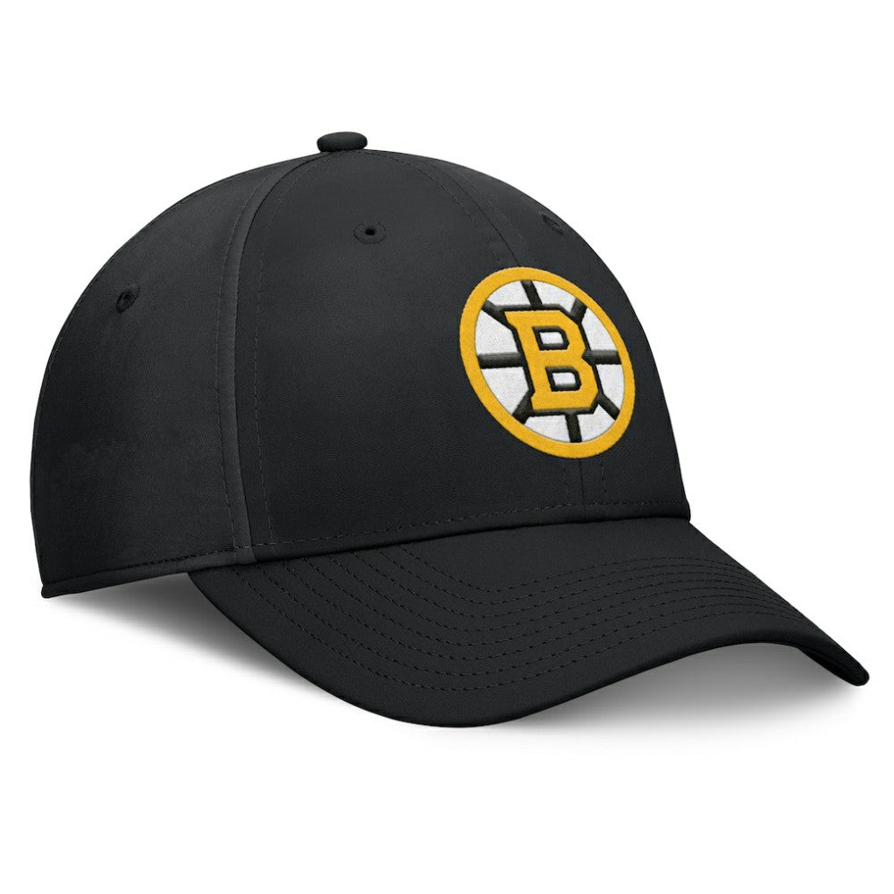 Boston Bruins Fanatics Primary Logo Flex Hat - Black - NHL