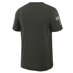 Dallas Cowboys 2025 Salute to Service Sideline Slub Dri-FIT T-Shirt Forest Green | Nike for Sale