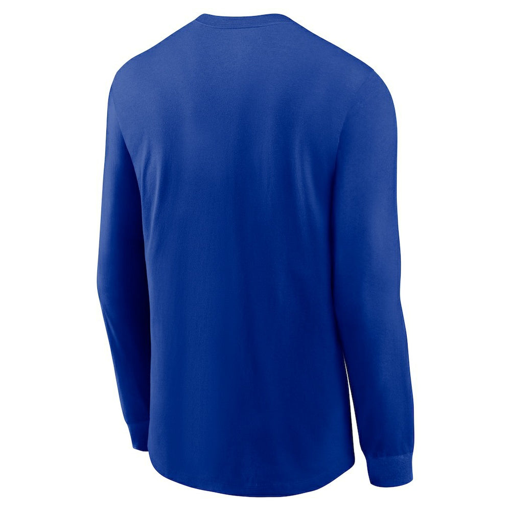 Dallas Cowboys Rewind Long Sleeve T-Shirt Royal | Nike for Sale