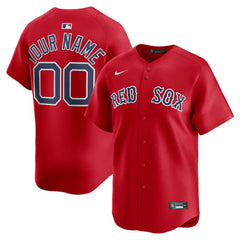 Boston Red Sox Nike Alternate Limited Custom Jersey - MLB