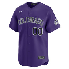 Colorado Rockies Nike Alternate Limited Custom Jersey - MLB